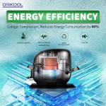 ORIKOOL 27" Stainless Steel Reach-in Freezer