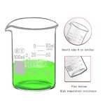 Borosilicate Glass Beaker Set - 4 Sizes