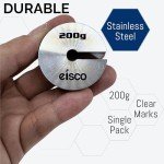 Eisco Labs 200g Stainless Steel Slotted Weight