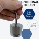 Eisco Labs 200g Stainless Steel Slotted Weight