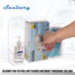 Triple Hygiene Dispenser Station with Acrylic Holder