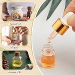 200 Pcs Mini Glass Dropper Bottles - 2 ml