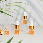 100 Pcs Mini Glass Dropper Bottles for Oils