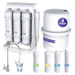 4-Stage Midea Reverse Osmosis Water Filtration System