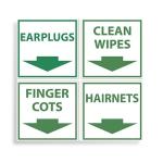 KROYBE Wall-Mount Earplug Dispenser with Lid