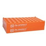 2-Pack 2ML Vial Holder Tube Rack in Orange