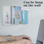 Triple Hygiene Dispenser Station with Acrylic Holder