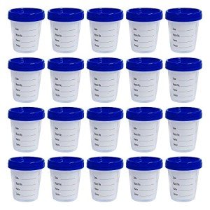 20 Pack of 4oz Disposable Specimen Cups