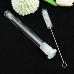 6PCS Clear Glass Test Tubes for Lab Experiments