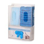 Acrylic Wall-Mounted Glove and Mask Dispenser