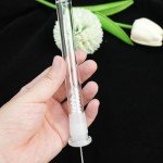 6PCS Clear Glass Test Tubes for Lab Experiments