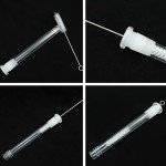 6PCS Clear Glass Test Tubes for Lab Experiments