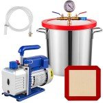 3 Gallon Stainless Steel Vacuum Chamber Kit