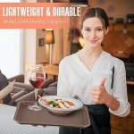 20-Pack Colorful Plastic Fast Food Serving Trays