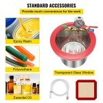 3 Gallon Stainless Steel Vacuum Chamber Kit
