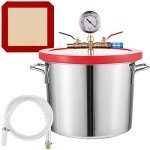 VEVOR 2-Gallon Acrylic Lid Vacuum Chamber