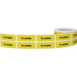 Plasma Healthcare Labels, 0.5 x 1.5 Inch, 500 Roll