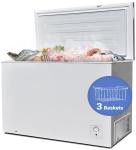 10.5 Cu. Ft. Deep Chest Freezer with Baskets