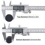 10 Pack Rubber Stoppers Size #5 - Black