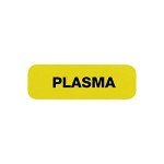 Plasma Healthcare Labels, 0.5 x 1.5 Inch, 500 Roll