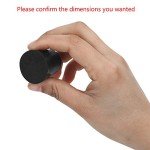 10 Pack Rubber Stoppers Size #5 - Black