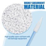 Cleaning Foam Tip Swabs for Lab and Detailing (300PCS)