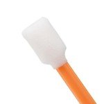 200pcs 5.11" Foam Cleaning Swab Sticks - Orange