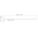 PTFE Electric Stirring Rod with Foldable Paddle