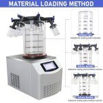 HNZXIB -60℃ Vacuum Freeze Dryer for Labs