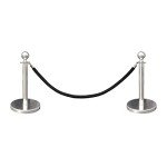 Custom Rope Queue Stanchion for Event Control