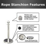 Custom Rope Queue Stanchion for Event Control