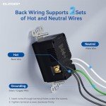 20 Amp USB Wall Outlets with USB C Ports - 6 Pack