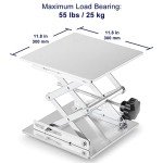 Stainless Steel 12"x12" Lab Scissors Jack