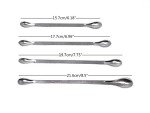 9-Piece Stainless Steel Lab Scoop & Spatula Set