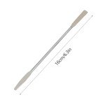 4-Piece Stainless Steel Lab Spatula Set