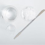 4-Piece Stainless Steel Lab Spatula Set