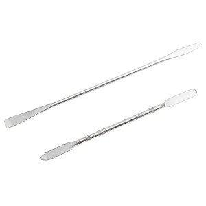 Stainless Steel Double Ended Lab Spatula Set