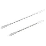 Stainless Steel Double Ended Lab Spatula Set