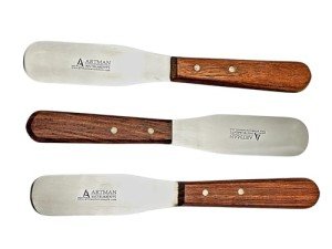 Set of 3 Stainless Steel Dental Lab Spatulas
