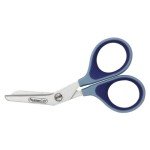 Titanium Non-Stick First Aid Scissors - 4" Blue