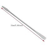 Stainless Steel Double Ended Lab Spatula Set