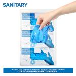 Triple Acrylic Gloves Dispenser and Tissue Box Holder