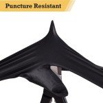 TitanFlex Heavy-Duty Black Nitrile Gloves, 100 Pack