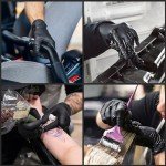 TitanFlex Heavy-Duty Black Nitrile Gloves, 100 Pack