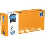Inspire Cobalt Blue Nitrile Exam Gloves, Medium