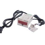 Digital Counter with Hall Proximity Sensor and Holder