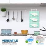 White Metal Triple Gloves Dispenser and Tissue Holder