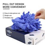 Nitrile Disposable Medical Exam Gloves - 100 PCS