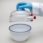 SP Bel-Art Space Saver Polycarbonate Vacuum Desiccator