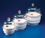 SP Bel-Art Space Saver Polycarbonate Vacuum Desiccator